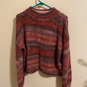 Cute sequins sweater!
